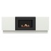 Тумба с биокамином Firelight BFP/P-1400L белая