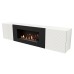 Тумба с биокамином Firelight BFP-P1700V белая