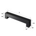 Конвектор напольный Royal Thermo STEP-130/180/1100-2-N-BL-LG-BL