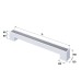 Конвектор напольный Royal Thermo STEP-80/130/1100-1-N-WT-LG-NA