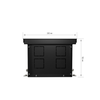 Конвектор внутрипольный Royal Thermo ATRIUM-150/200/2100-DG-U-LB