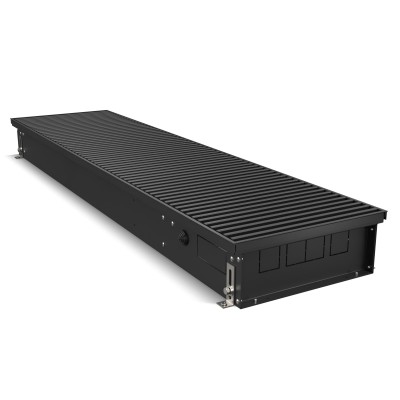 Конвектор внутрипольный Royal Thermo ATRIUM TURBO-110/300/2600-DG-U-BL
