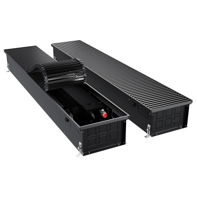 Конвектор внутрипольный Royal Thermo ATRIUM TURBO-150/250/2400-DG-U-BL