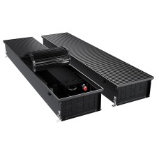 Конвектор внутрипольный Royal Thermo ATRIUM TURBO-150/300/2000-DG-U-BL