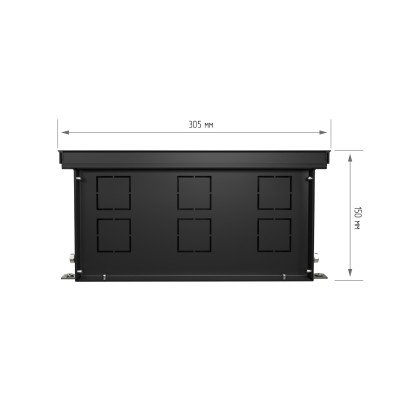 Конвектор внутрипольный Royal Thermo ATRIUM TURBO-150/300/2500-DG-U-DB