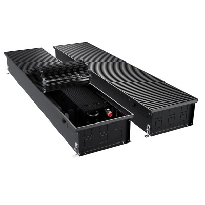 Конвектор внутрипольный Royal Thermo ATRIUM TURBO-150/300/800-DG-U-BL
