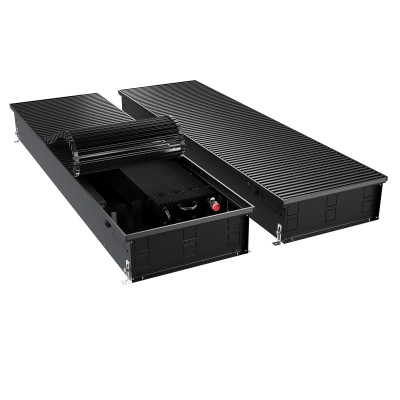 Конвектор внутрипольный Royal Thermo ATRIUM TURBO-150/400/2700-DG-U-BL