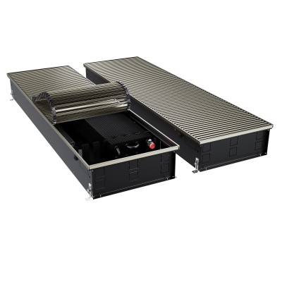 Конвектор внутрипольный Royal Thermo ATRIUM TURBO-150/400/2800-DG-U-LB