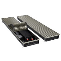 Конвектор внутрипольный Royal Thermo ATRIUM TURBO-80/300/2200-DG-U-LB