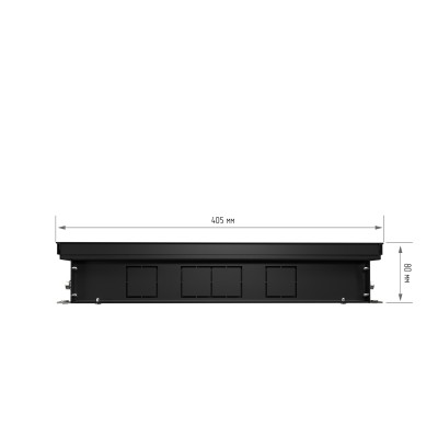 Конвектор внутрипольный Royal Thermo ATRIUM TURBO-80/400/2600-DG-U-NA