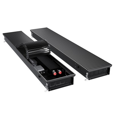 Конвектор внутрипольный Royal Thermo ATRIUM TURBO-90/250/1000-DG-U-BL