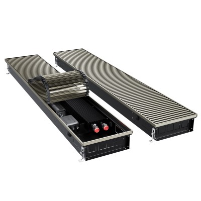 Конвектор внутрипольный Royal Thermo ATRIUM TURBO-90/250/2200-DG-U-LB