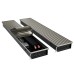 Конвектор внутрипольный Royal Thermo ATRIUM TURBO-90/250/2200-DG-U-LB