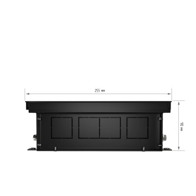 Конвектор внутрипольный Royal Thermo ATRIUM TURBO-90/250/2400-DG-U-DB