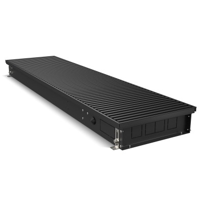 Конвектор внутрипольный Royal Thermo ATRIUM TURBO-90/300/1300-DG-U-BL
