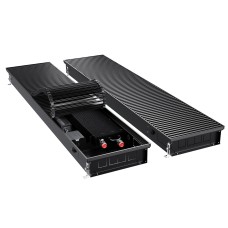 Конвектор внутрипольный Royal Thermo ATRIUM TURBO-90/300/800-DG-U-BL
