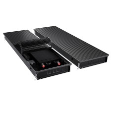 Конвектор внутрипольный Royal Thermo ATRIUM TURBO-90/400/2600-DG-U-BL