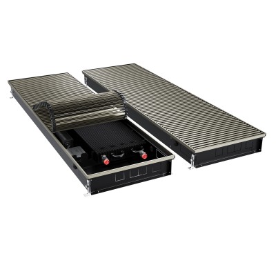 Конвектор внутрипольный Royal Thermo ATRIUM TURBO-90/400/2700-DG-U-LB