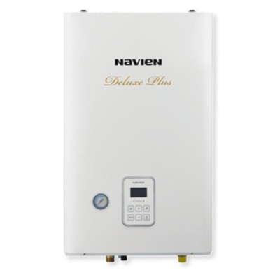 Котел газовый Navien Deluxe Plus -16k настенный, 2 конт., закр. кам. сгор., коаксиальный