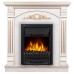Портал Firelight Barocco Classic шпон белый дуб с золотой патиной