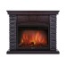 Портал Firelight Porto 25 камень черный, шпон венге