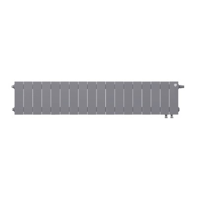 Радиатор Royal Thermo PianoForte 200 /Silver Satin - 18 секц. VDR