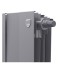 Радиатор Royal Thermo PianoForte 300 /Silver Satin - 8 секц. VDR