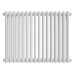 Дизайн-радиатор Royal Thermo Shift R22 C2050 - 16 секц. RAL9016