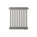Радиатор трубчатый Zehnder Charleston Retrofit 3057, 8 сек.1/2 ниж.подк. 0325 TL (кроншт.в компл)